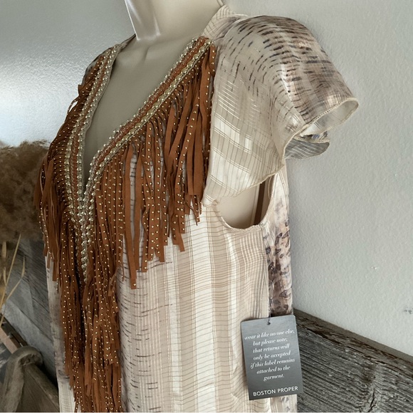 Boston Proper Tesoro Moda Dress size Small NWT - Picture 4 of 11